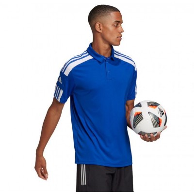 The adidas Squadra 21 Polo M GP6427 football shirt