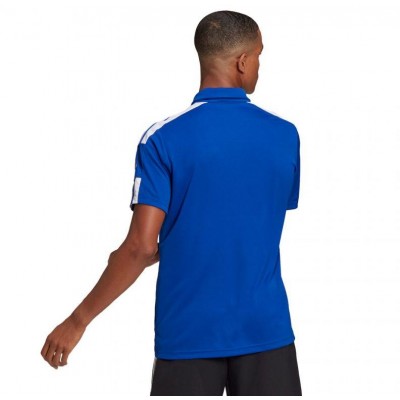The adidas Squadra 21 Polo M GP6427 football shirt