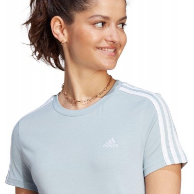 adidas Essentials Slim 3-Stripes Tee W IM2788