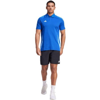 Adidas Tiro 24 Competition Polo men&NO39,s T-shirt, blue IR7566