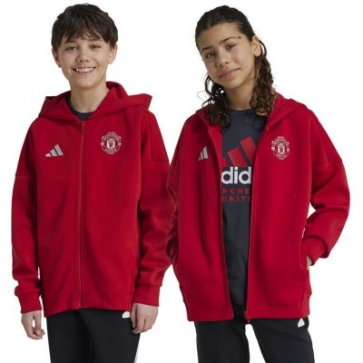 Adidas Manchester United Anthem Jacket Jr IT4188 sweatshirt