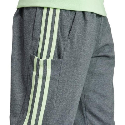adidas Essentials Single Jersey Tapered Open Hem 3-Stripes M IS1367 pants
