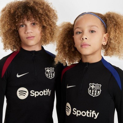 Nike FC Barcelona DF Strike Drill Top Jr FN9936-011 sweatshirt