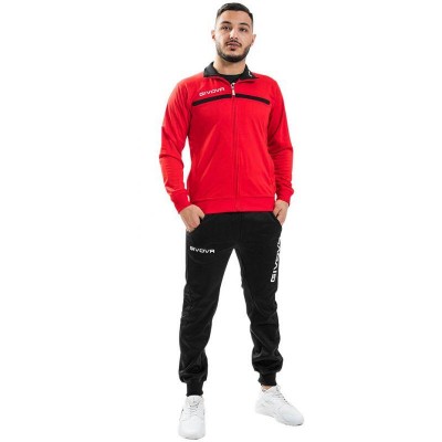 Tracksuit Givova Tuta Givova One M TT012 1210 red/black