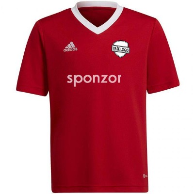 Dres adidas Entrada 22 JR (červená)