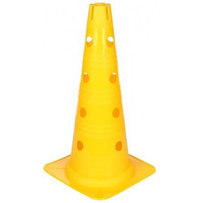 Vario kužel s otvory žlutá 46 cm