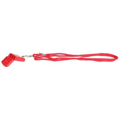 Whistle Colored 012 plastová píšťalka se šnůrkou varianta 29696