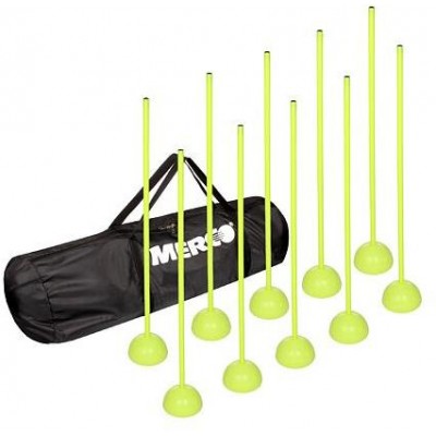 Neon Dribbling 80 sada 10 slalomových tyčí